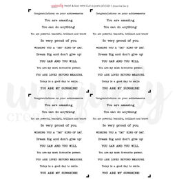 Uniquely Creative - Heart & Soul Cut-a-Part Sheet Mini