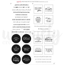 Uniquely Creative - Mixed Media Cut-a-Part Sheet Mini