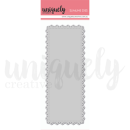 Uniquely Creative Dies - Slim Doily Rectangle