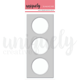 Uniquely Creative Dies - Slim 3 Circle Window