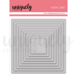 Uniquely Creative Dies - Stitched Nesting Square
