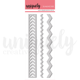 Uniquely Creative Dies - Chevron Strips