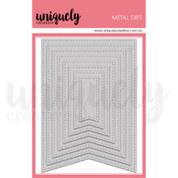 Uniquely Creative Dies - Stitched Banner
