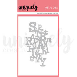 Uniquely Creative Dies - Type Texture
