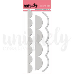 Uniquely Creative Dies - Oversized Scallop Strip