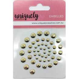 Uniquely Creative Rhinestones - Gold