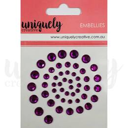 Uniquely Creative - Wine Rhinestones
