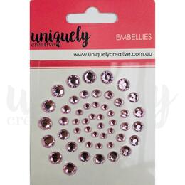Uniquely Creative - Pink Rhinestones