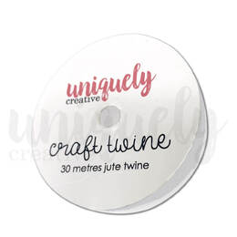 Uniquely Creative - White Twine