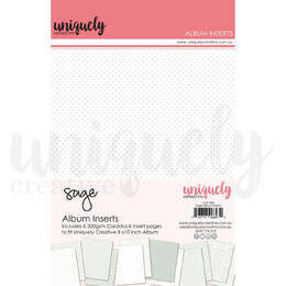 Uniquely Creative Album Inserts - Sage