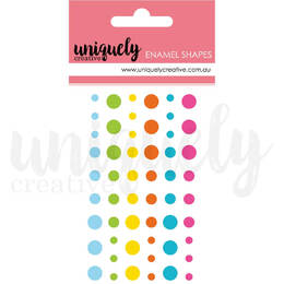 Uniquely Creative - Spring Enamel Dots