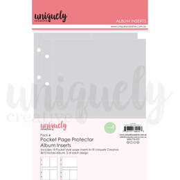 Uniquely Creative - Pocket Page Album Inserts - Pack 4