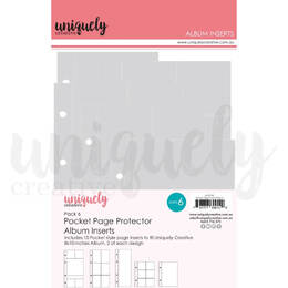 Uniquely Creative - Pocket Page Album Inserts - Pack 6