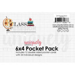 Uniquely Creative 6x4 Pocket Pack - Class in Session