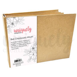 Uniquely Creative - Chipboard Scrapbooking Album (8" x 6")