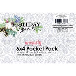 Uniquely Creative 6x4 Pocket Pack - Holiday Spirit