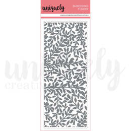 Uniquely Creative Embossing Folder - Breathtaking Slimline