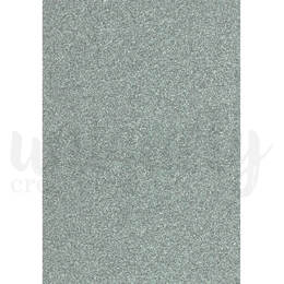 Uniquely Creative Glitter Cardstock A4 - Silver