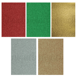 Uniquely Creative Glitter Cardstock A4