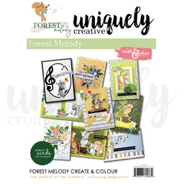 Uniquely Creative Create & Colour Inspiration Book - Forest Melody