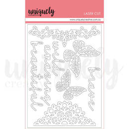 Uniquely Creative Laser Cut - Moody Blues