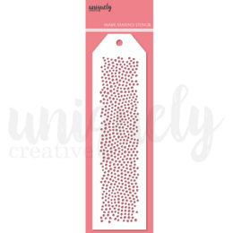 Uniquely Creative Mark Making Stencil - Pebbles