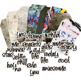 Uniquely Creative - Eclectic Grunge Tags & Titles