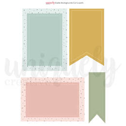 Uniquely Creative - Easter Backgrounds Cut-a-Part Sheet