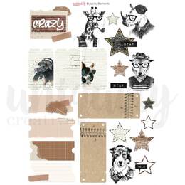 Uniquely Creative - Eclectic Elements Cut-a-Part Sheet