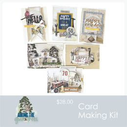 Uniquely Creative - Among The Gum Trees Card Making Kit