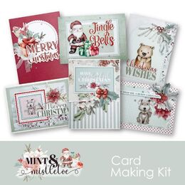 Uniquely Creative Card Making Kit - Mint & Mistletoe