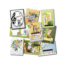 Forest Melody Create and Colour Card Kit