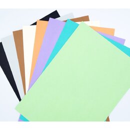 Ultimate Crafts - A4 Textured Cardstock 216 gsm - choose colour