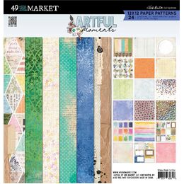 49 And Market Paper Pad 12"X12" - Artful Moments