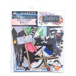 49 And Market Chipboard Basics 79/Pkg - The Flower Emporium