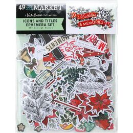 49 And Marketing Die-Cuts - Icons, Mistletoe And Memories