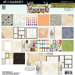 49 And Market Starters Collection Pack 12"X12" - Curiosities In Willow Grove