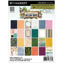 49 And Market Paper Pack 6"X8" - Curiosities In Willow Grove