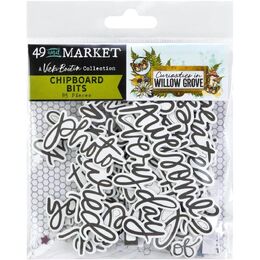 49 And Market Chipboard Set - Bits, Curiosities In Willow Grove