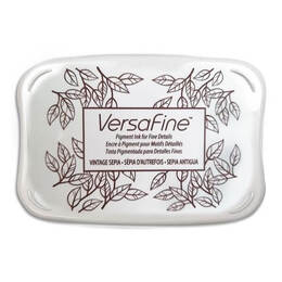 Tsukineko VersaFine Ink Pad - Vintage Sepia VF-000-054