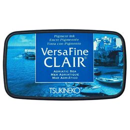 Tsukineko VersaFine Clair Pigment Inkpad - Adriatic Sea VF-CLA-606