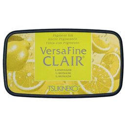 Tsukineko VersaFine Clair Pigment Inkpad - Lemonade VF-CLA-902