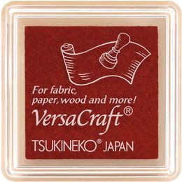 Tsukineko VersaCraft Mini Ink Pad - Cherry Red VK-SML-K03