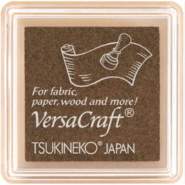 Tsukineko VersaCraft Mini Ink Pad - Cafe au Lait VK-SML-K17
