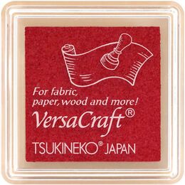 Tsukineko VersaCraft Mini Ink Pad - Ruby VK-SML-K23