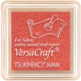 Tsukineko VersaCraft Mini Ink Pad - Coral Pink VK-SML-K24