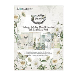 49 And Market Collection Pack 6"X8" - Vintage Artistry Moonlit Garden