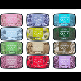 Versafine Clair Ink Pads New 2024 Colours 12/pk