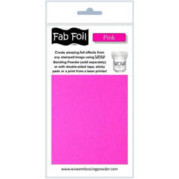 Wow! Fab Foil - Pink