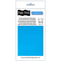 Wow! Fab Foil - Turquoise